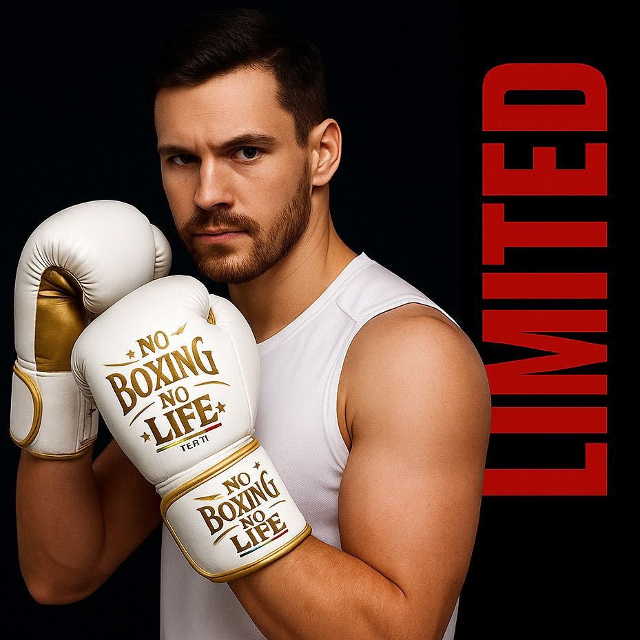 No Boxing No Life boxing gloves – handmade by Trachten Hub Boxing