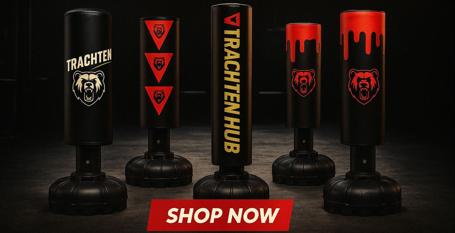 Boxer Training with Trachten Hub Boxing Equipment
