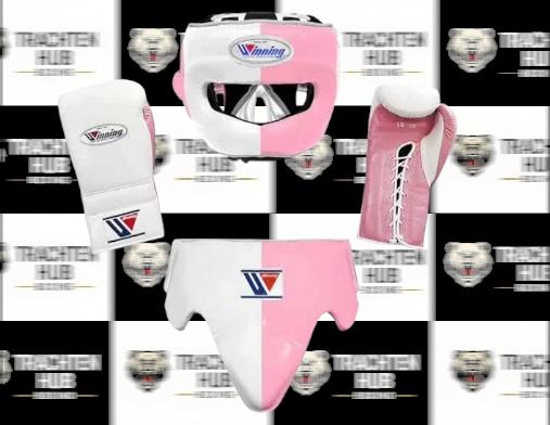 Custom Handmade Pink White Kit - Winning - 100% Cow Leather • Custom Name Print