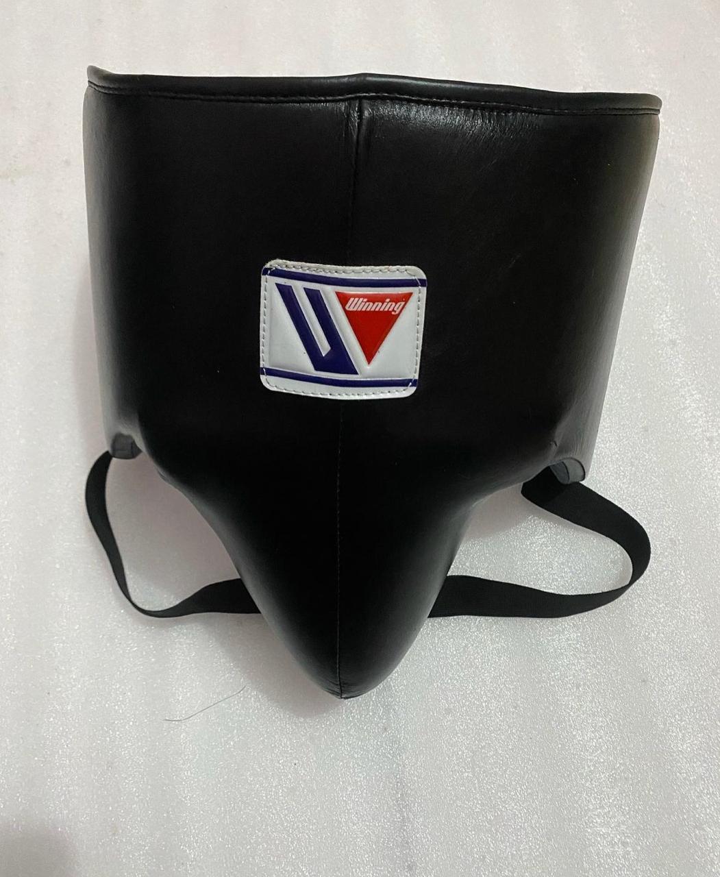 Leather Groin Guard – Boxing Protection Gear by Trachten Hub Boxing