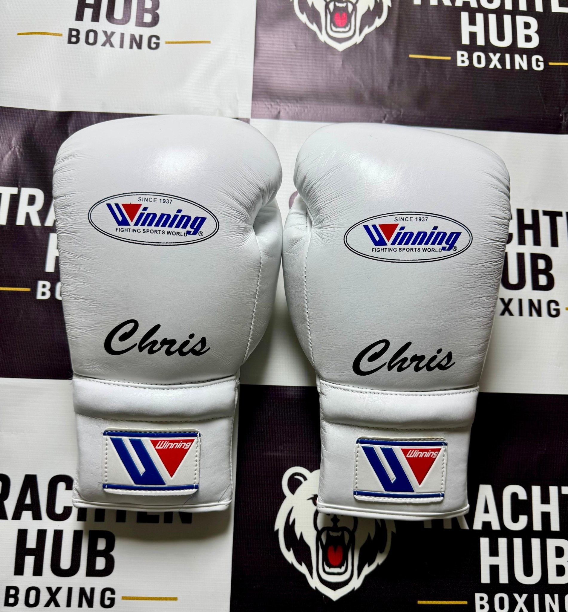 Winning-Style Pro Boxing Gloves – Premium Training & Sparring Gloves |White Edition|