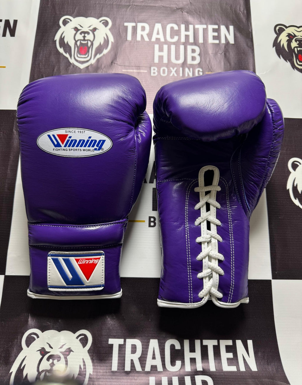 Winning-Style Pro Boxing Gloves – Premium Training & Sparring Gloves |Purple Edition|