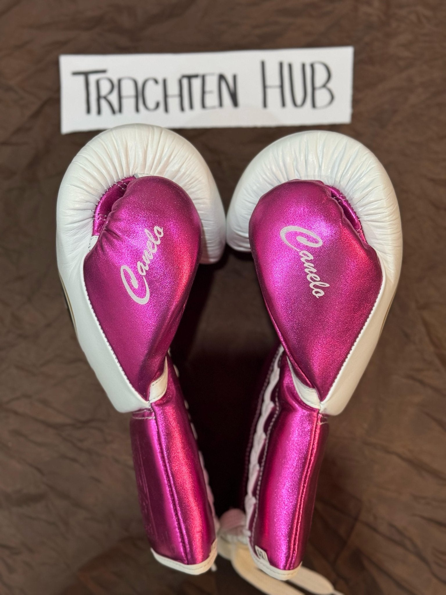 Handmade Pink No Boxing No Life gloves for training