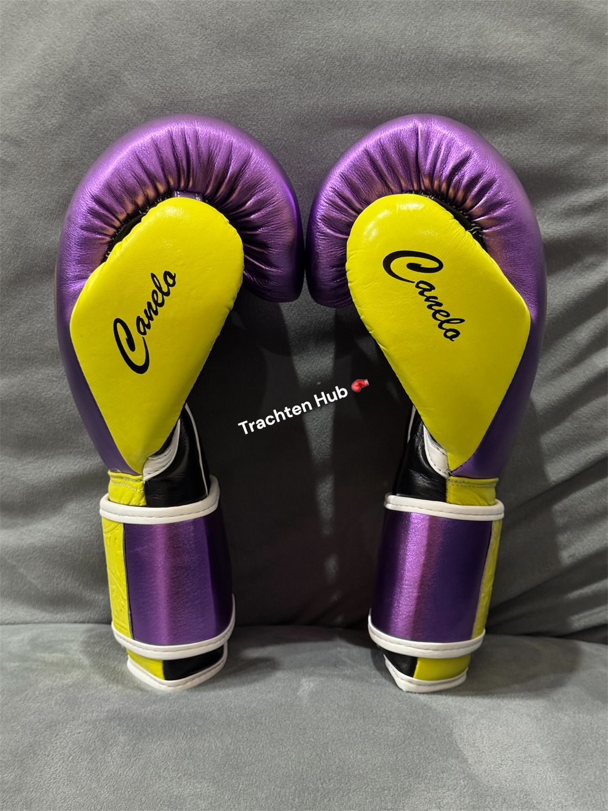 Personalized Canelo Handmade No Boxing No Life Gloves | Canelo Logo | Premium Leather Boxing Gloves for Training & Sparring | Handmade Boxing Gear by TRACHTEN HUB