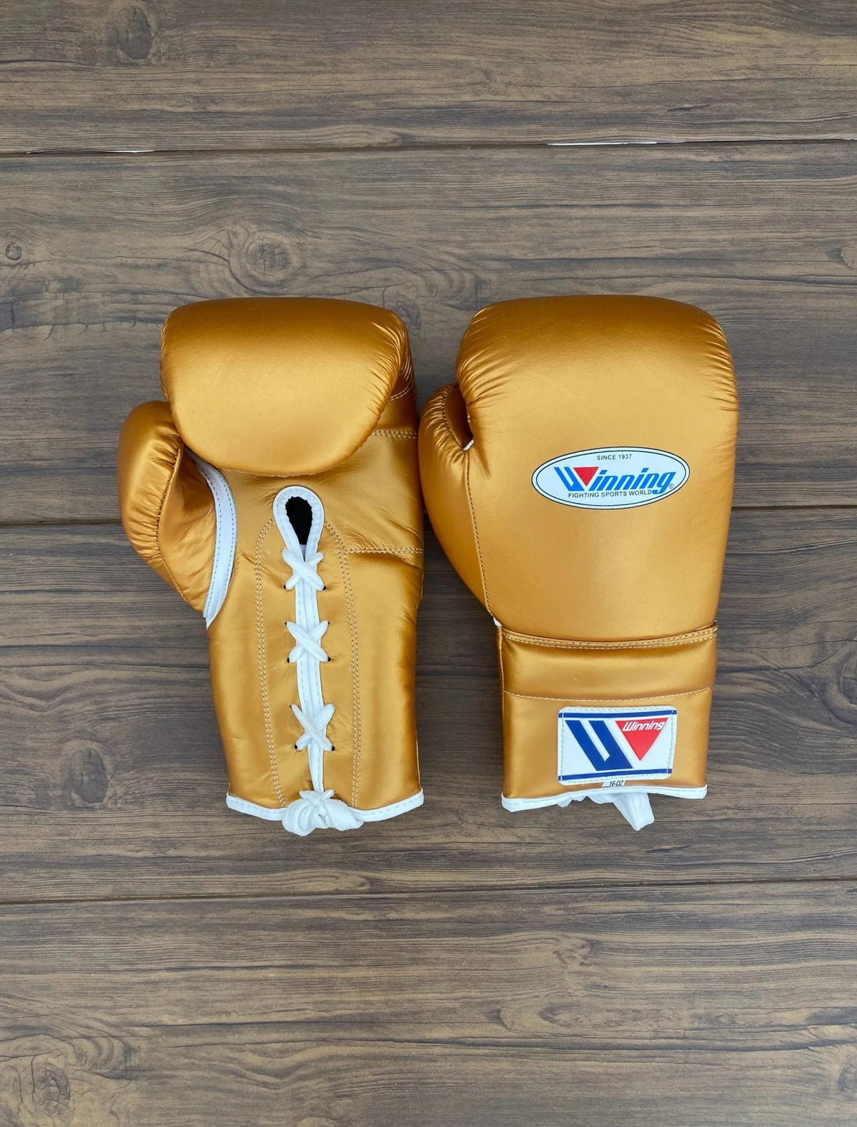 Premium Custom Gold Boxing Set – Handmade Genuine Leather – Name Print | Handmade Boxing Gear by TRACHTEN HUB