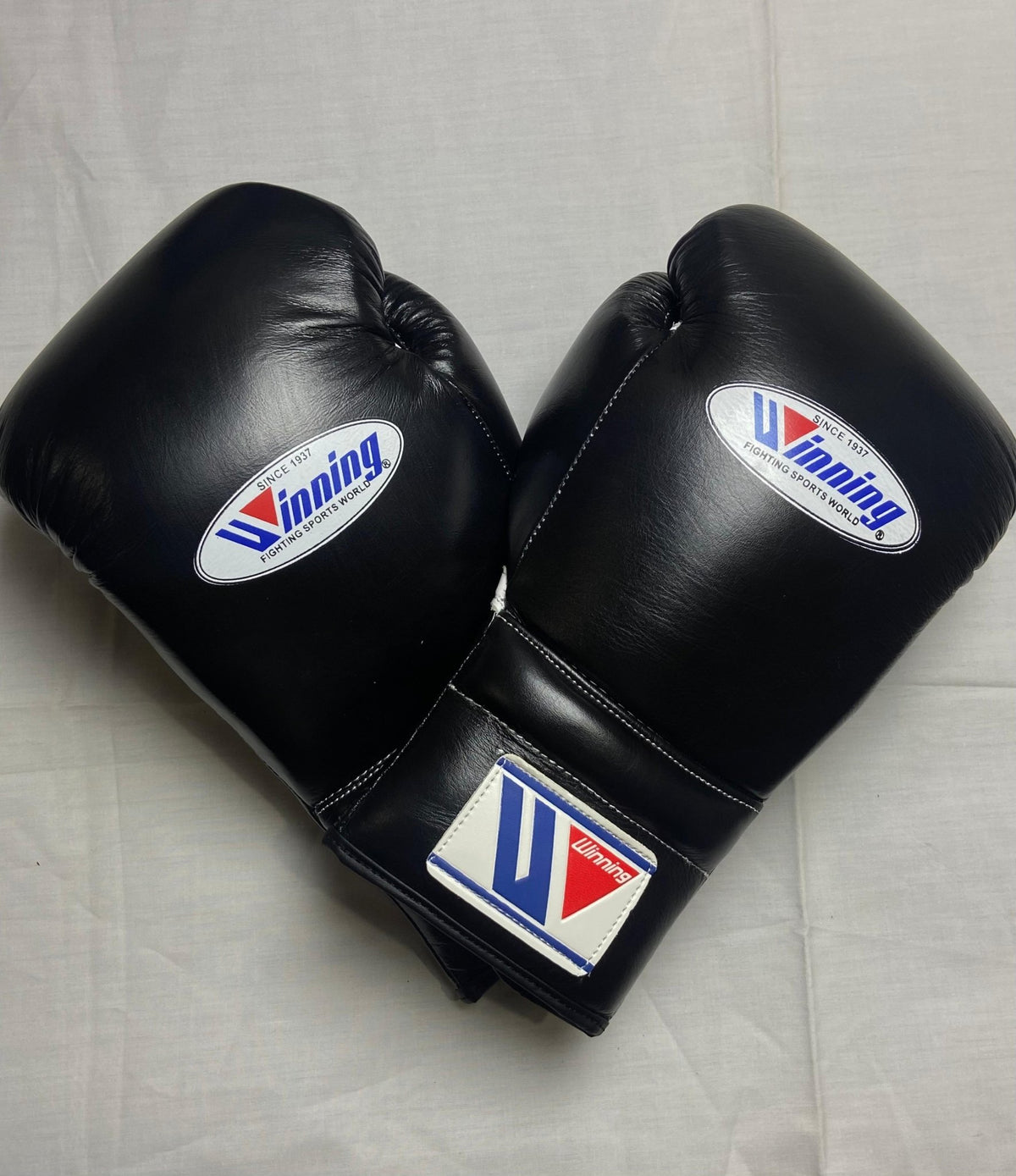 Premium Handmade Black Boxing Gloves – Custom Name & Design | Handmade Boxing Gear by TRACHTEN HUB