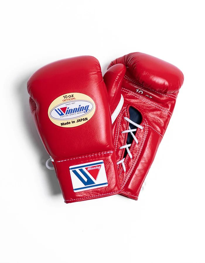 Premium Handmade Red Boxing Gloves – Custom Name & Design | Handmade Boxing Gear by TRACHTEN HUB