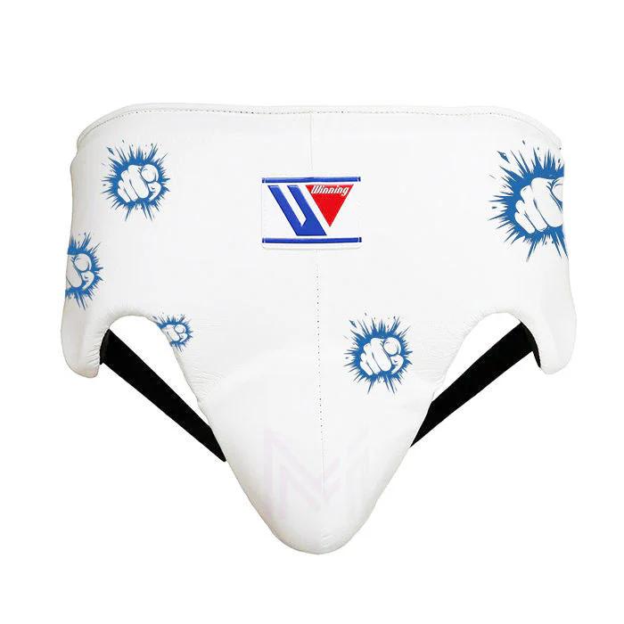 Winning 3 - in - 1 Pro Boxing Kit – Train Hard | White Rich Blue | | Handmade Boxing Gear by TRACHTEN HUB