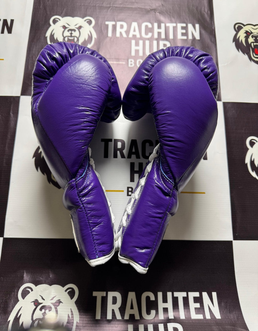 Winning - Style Pro Boxing Gloves – Premium Training & Sparring Gloves |Purple Edition| | Handmade Boxing Gear by TRACHTEN HUB